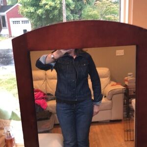 Talbots blue denim jean jacket
